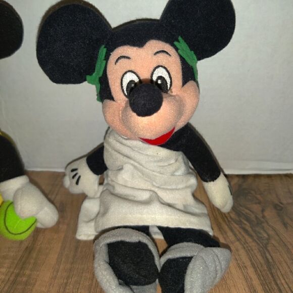 MATTEL Vintage Bean Plush Star Bean Disney MINNIE MOUSE & Mickie Mouse. Has wear - Picture 3 of 8